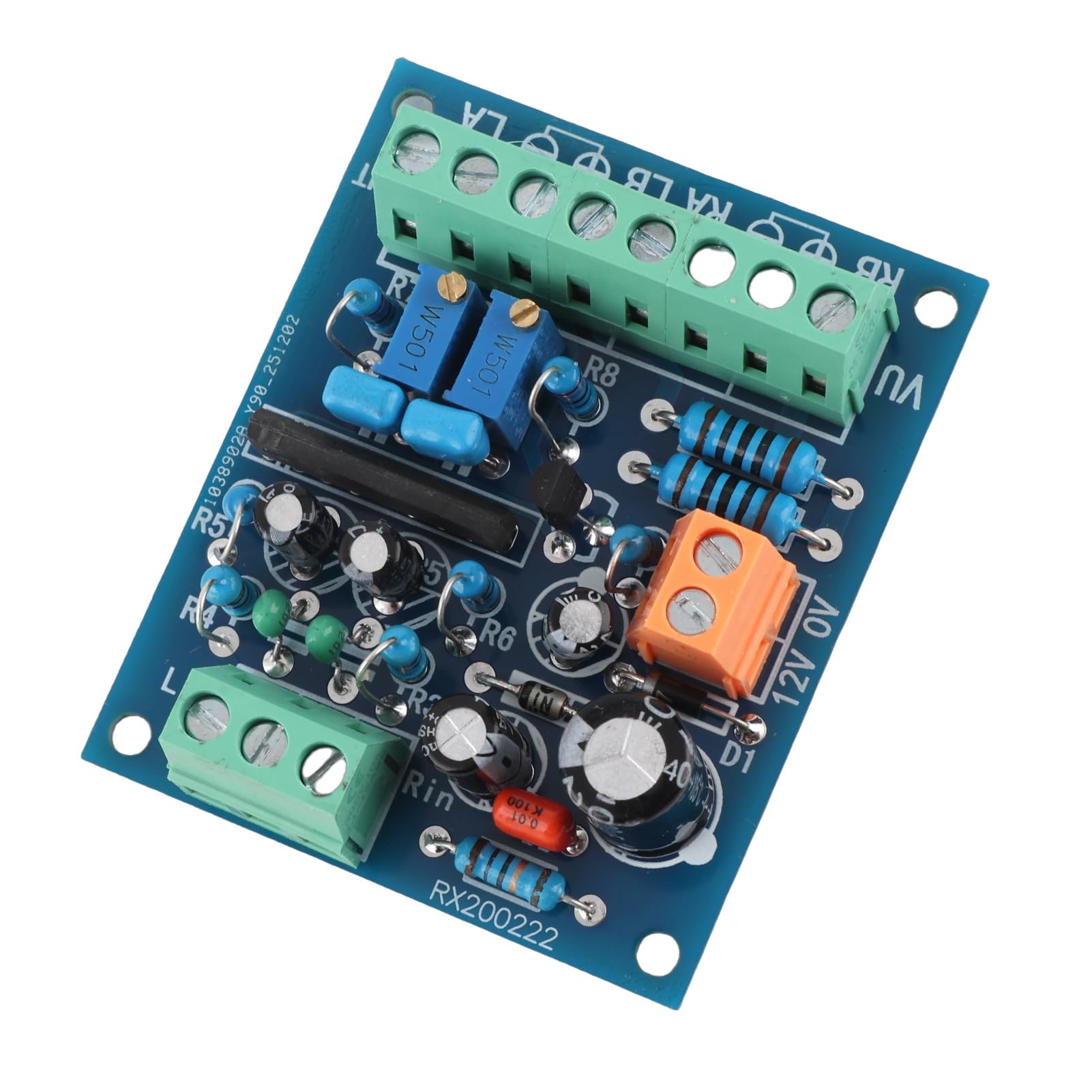 Medidor de Panel VU y Amplificador de Nivel de Audio 2 piezas con Luz Trasera Caliente y Conductor