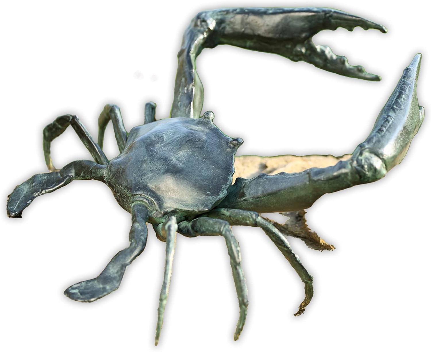 SPI Home 50694 Garden Crab Sculpture