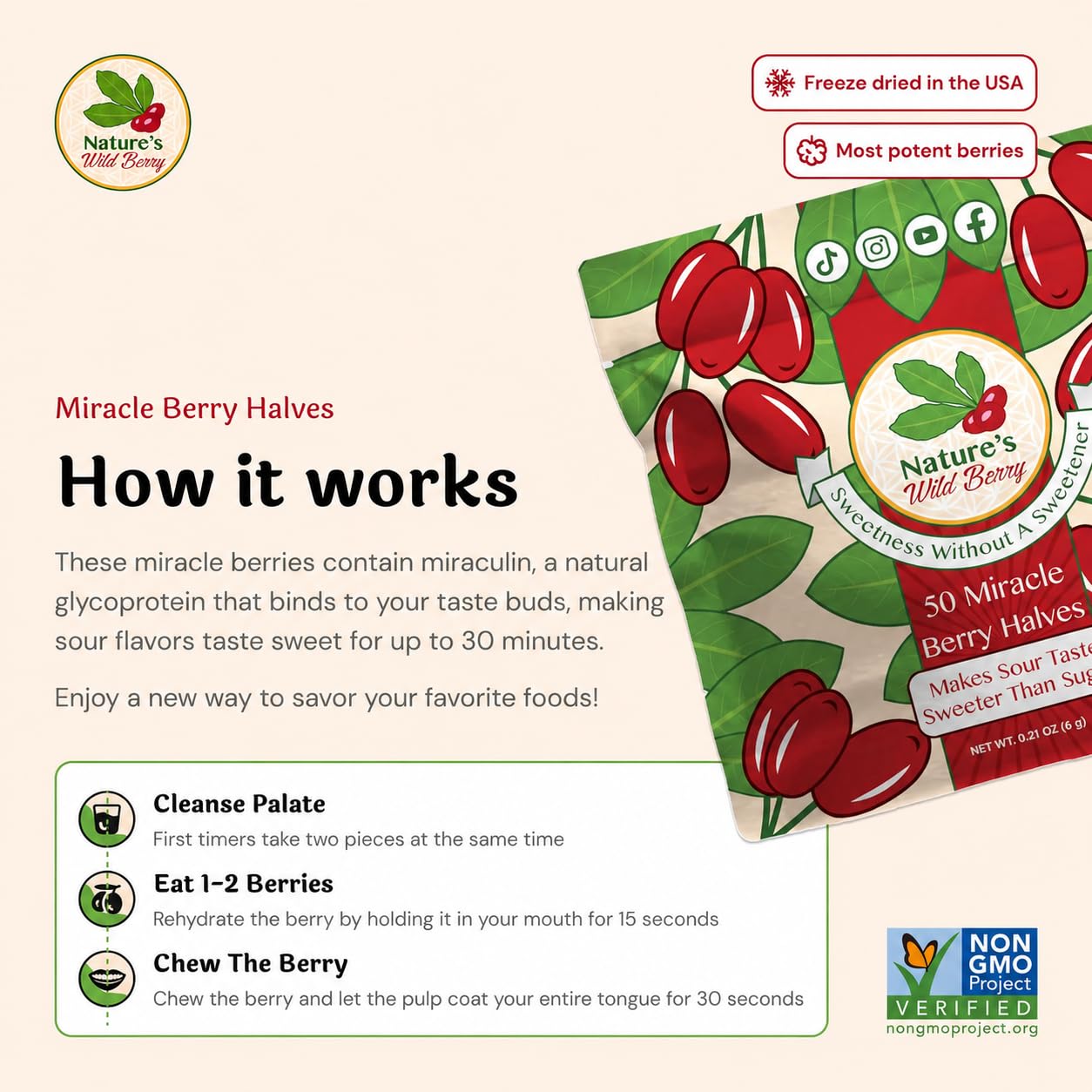 NEW 50 FLAVOR CHANGING BERRY HALVES | New Eco-Friendly Smart Pack