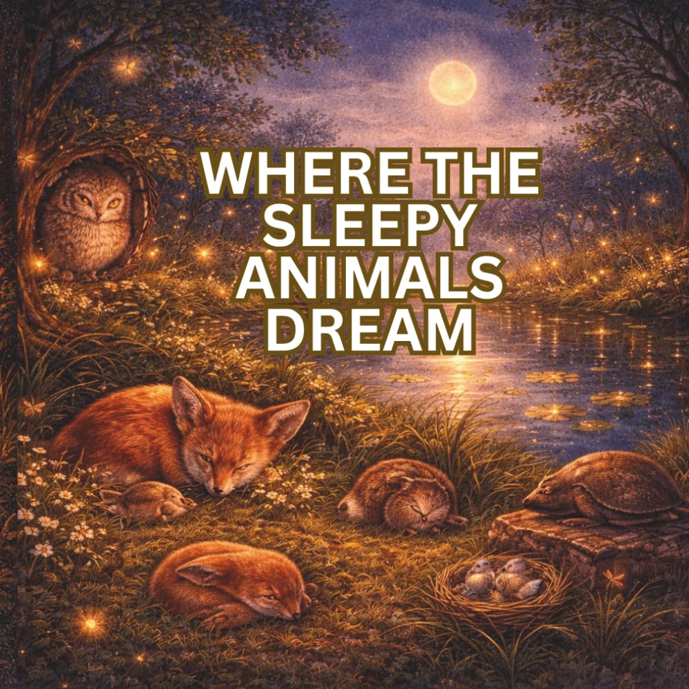 Where the Sleepy Animals Dream: A Cozy Bedtime Seek-and-Find Book with Hidden Forest Animals for Ages 2–6
