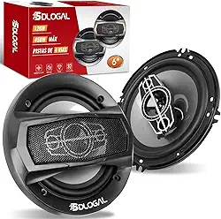 Alto Falante Colunas de Som Hurricane, 6 Polegadas,450RMS,Som Automotivo