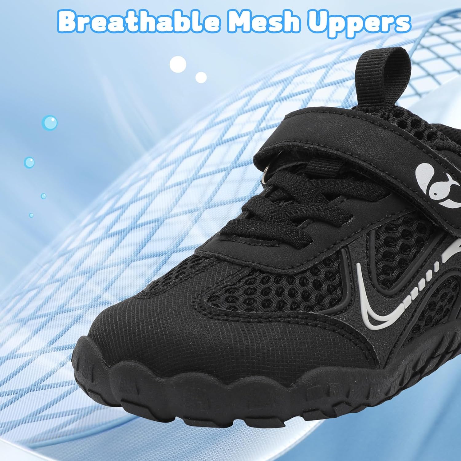 FEETCITY Wide Kids Barefoot Shoes Boys Girls Anti-Slip Kids Sport Sneakers Hiking Shoes Breathable Tennis Sneakers for Little Big Kid - Image 5