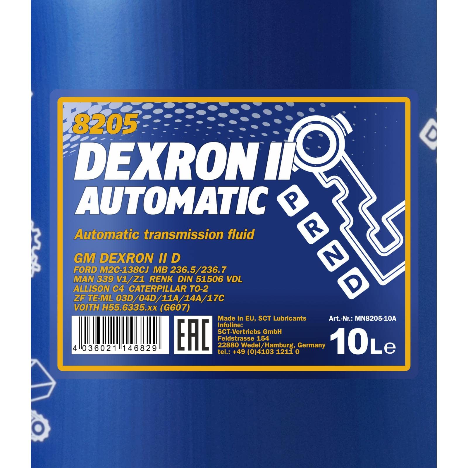 MANNOL Automatic ATF Dexron II 10L