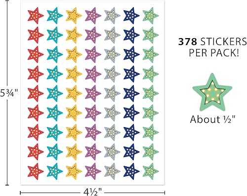 Miniatura 4 de Teacher Created Resources Mini pegatinas de estrellas de marquesina