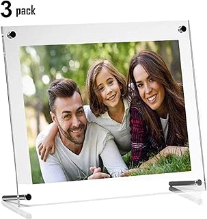 Ailelan Picture Frame, 8.5x11 Clear Acrylic Photo Frame A4 Letter Size D...