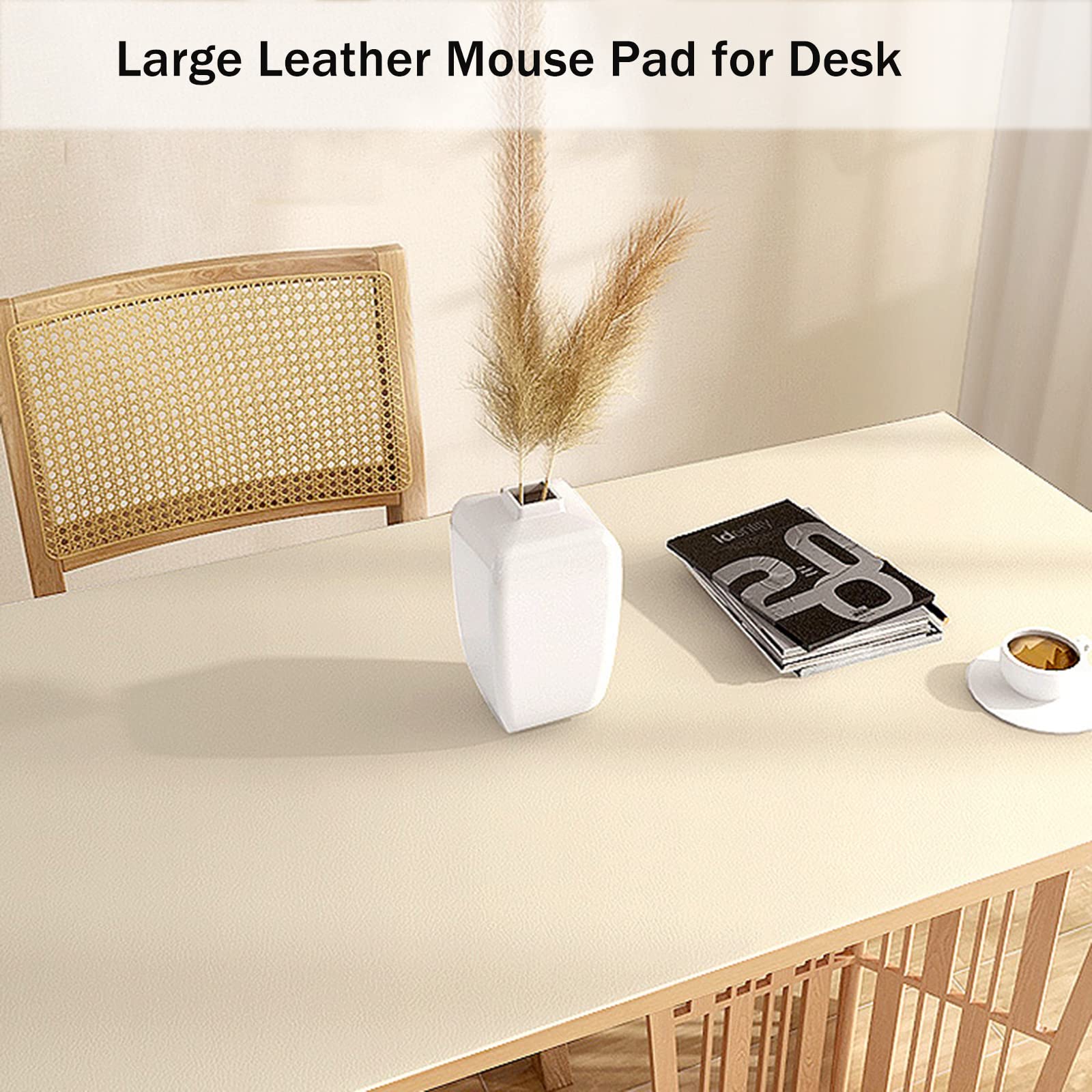 Sottomano Scrivania Grande Pelle Tappetino da Scrivania da Ufficio, Cucina, Sala da Pranzo, Tappetino Mouse da Scrivania, Impermeabile, Antiscivolo T(Size:70×140cm,Color:Blu)