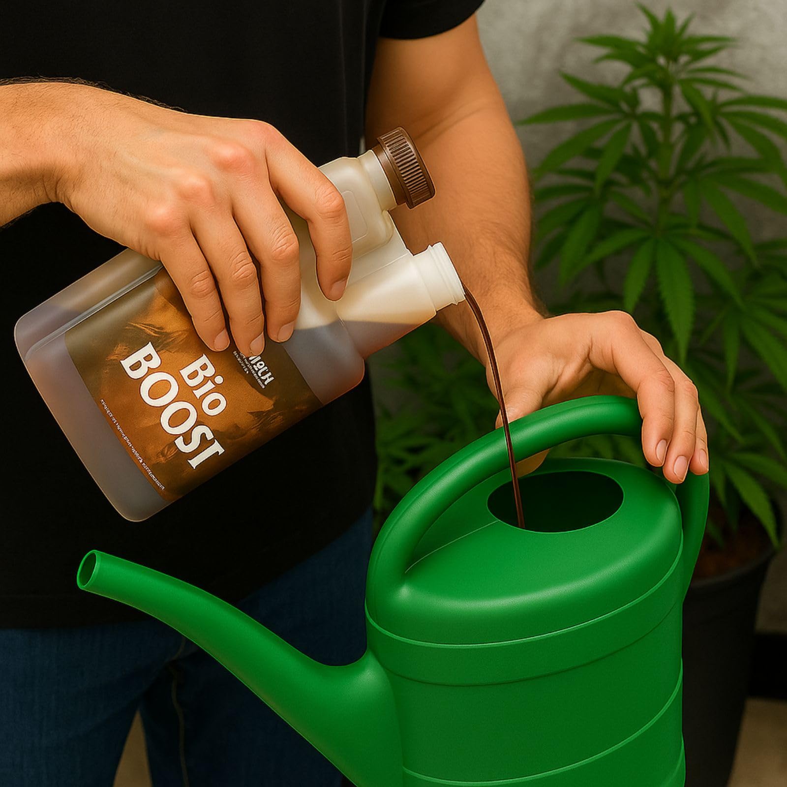 Weedness Canna Bio Boost 1 Liter Blütestimulator – Bio Dünger NPK Grow Blüte Booster Tomaten Gurken Flüssigdünger Organischer