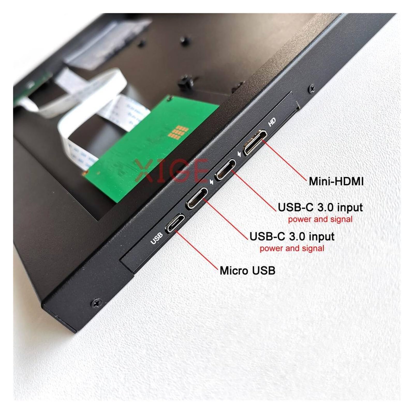 Fit N173HCE Kit Modificato Fai-da-te Custodia In Metallo + Scheda Controller Driver 30 Pin EDP 2 TYPE-C HDMI-Mini 17.3 "USB Micro 1920 * 1080 Accessori For Laptop(N173HCE-E31 and Case)