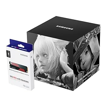 FF7 リバース コラボ記念 Samsung 990 PRO 2TB Amazon | Samsung 990 PRO ヒートシンクモデル 2TB FF14 コラボ