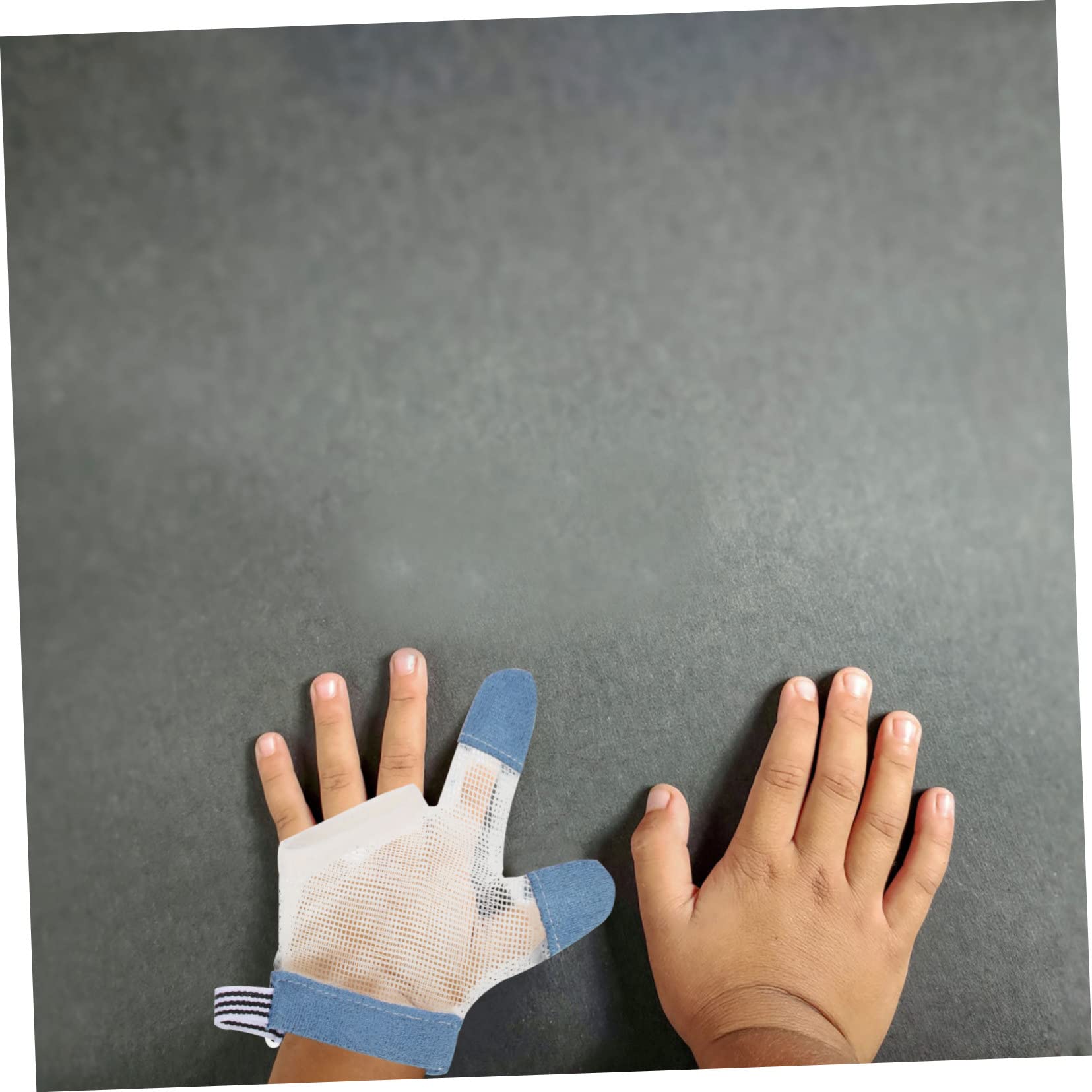 10pares Guantes Para Bebés Para Dejar De Chuparse El Dedo Ajustables y Transpirables Protector De Dedos Color Aleatorio