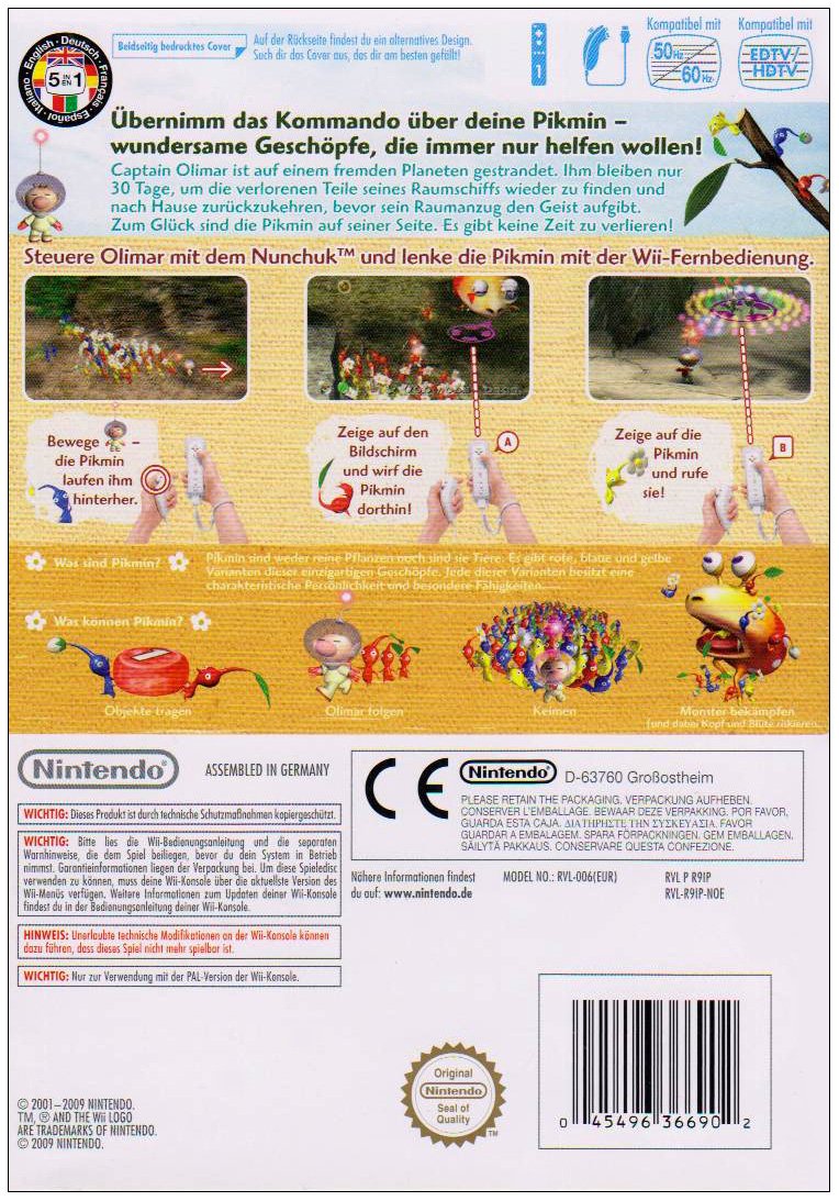 Pikmin - New Play Control! [Edizione: Germania]