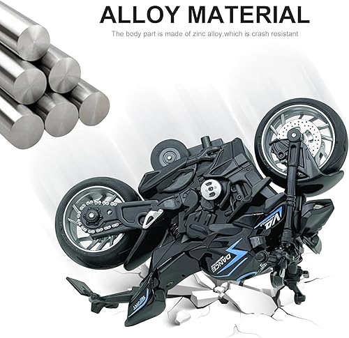 Vista 12 de Juguete de motocicleta – Juguetes de motocicleta para niños de 3-5, 5-8, mini motocicletas de juguete con luces y sonidos para niños y niñas de 3