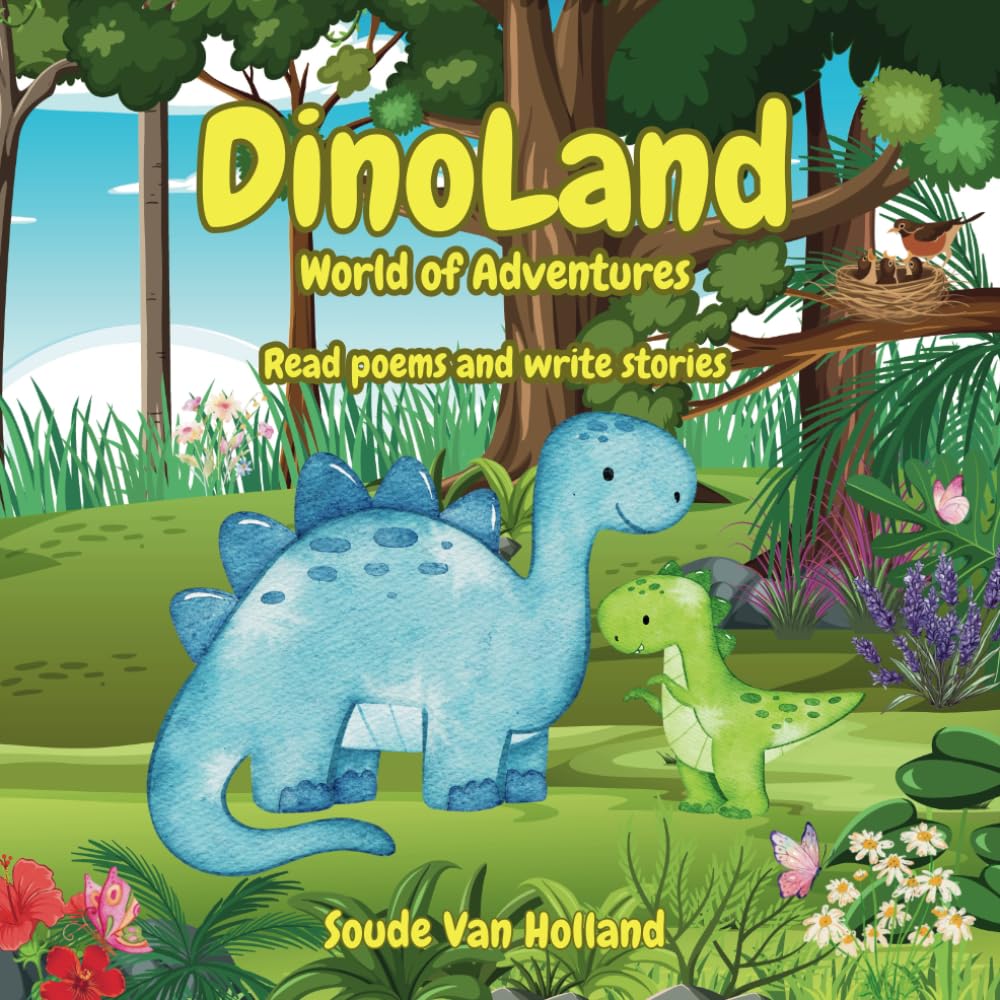 DinoLand World of Adventures: Read poems and write stories