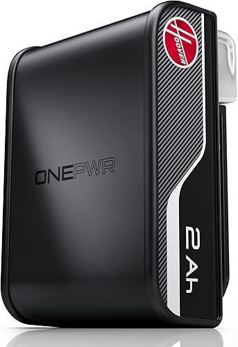 Hoover ONEPWR - Batería de iones de litio de 2.0 Ah, con luces LED de estado de batería, para productos inalámbricos Hoover ONEPWR, compacta y