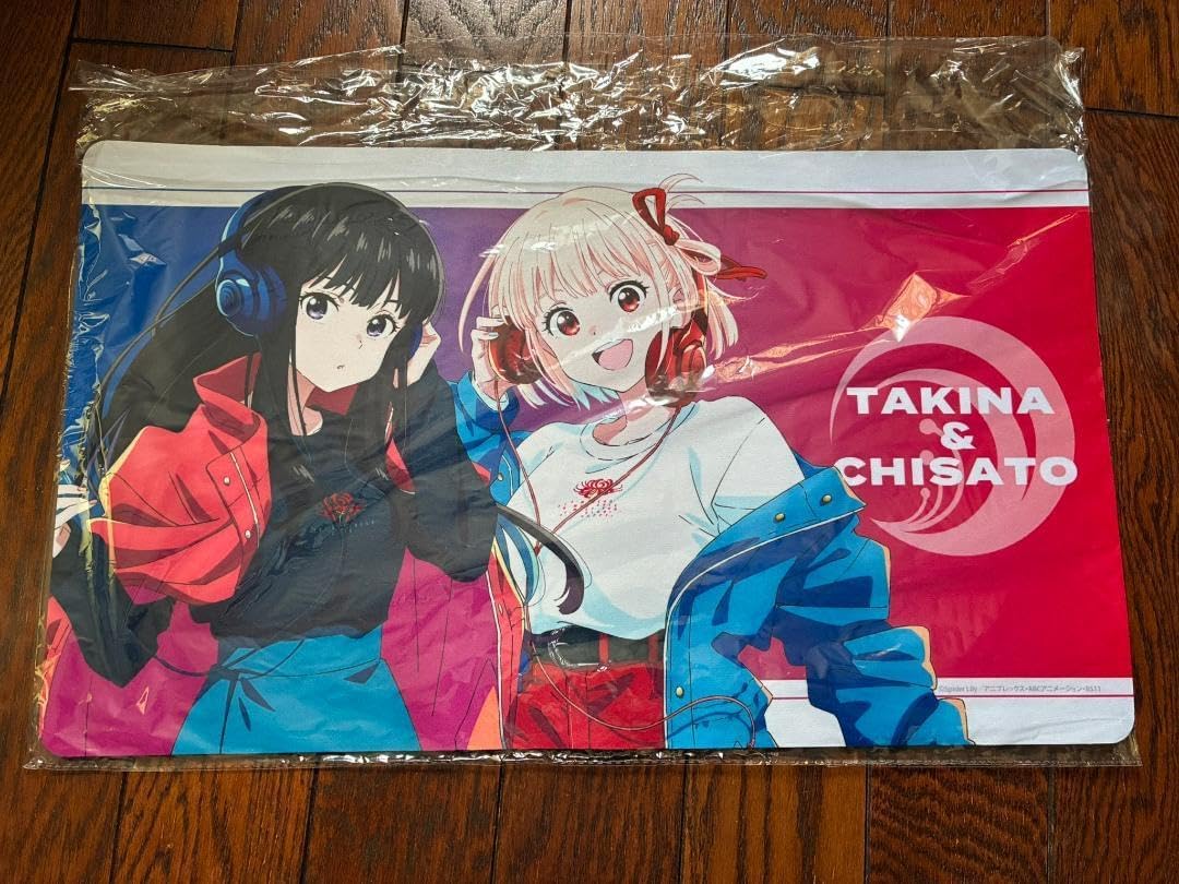 リコリスリコイル　リコリコ　千束＆たきな　マルチデスクマット TVアニメ「リコリス・リコイル」 - 描き下ろし 錦木千束&井ノ上