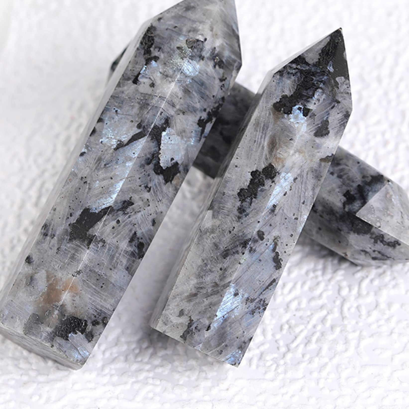 Amazon.co.jp: 天然水晶の原石 1PC 天然角閃石宝石飾り研磨原石石の杖