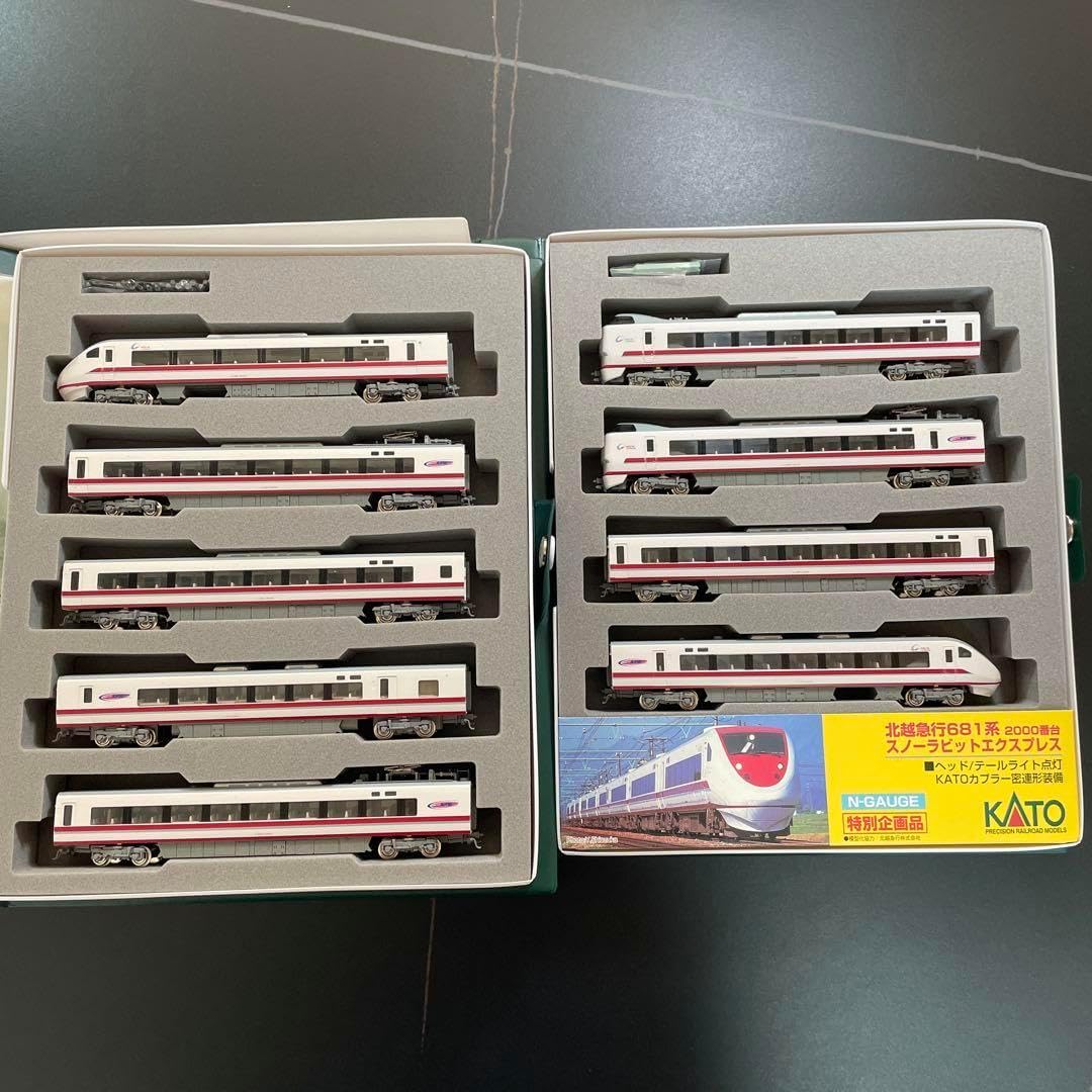 ⭐︎美品⭐︎KATO 681 2000系 北陸急行スノーラビット AB9両セット KATO 北越急行 681系2000番台 「スノーラビットエクスプレス