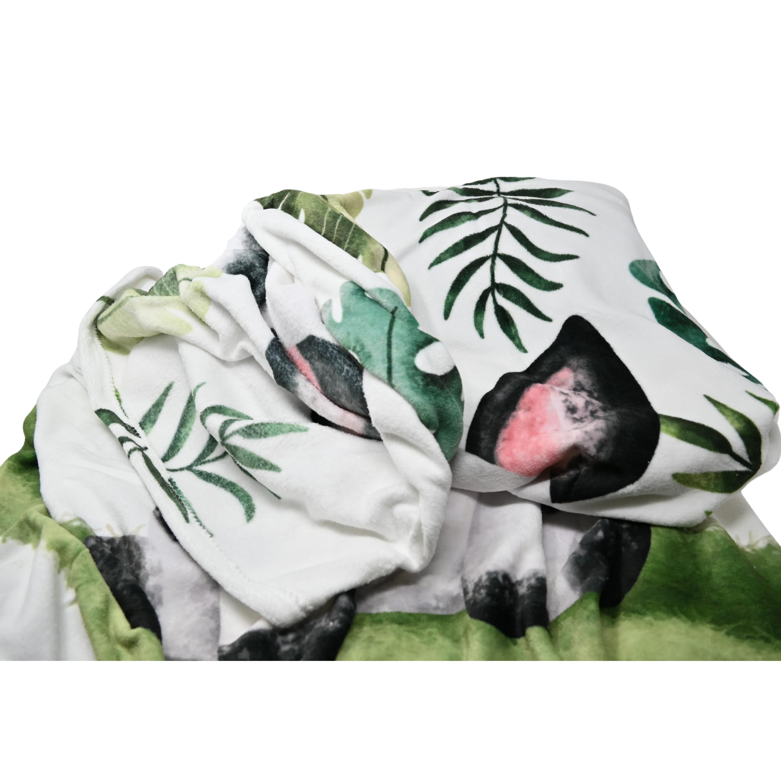 Manta Polar con Diseño de Cebra - Infantil 110 x 140 cm - para Sofá, Coche - Pequeña de Seguridad - para Dormir Niños