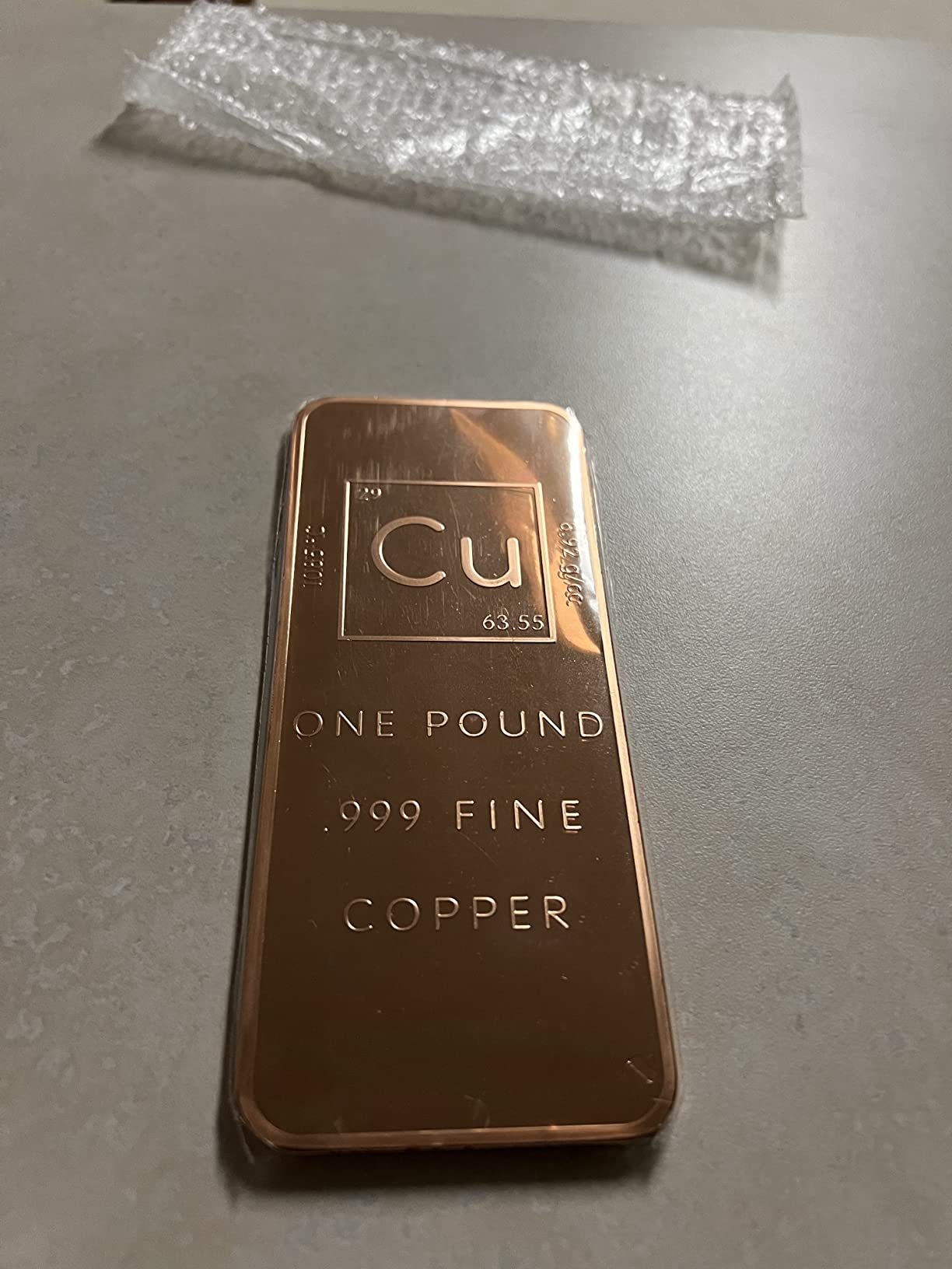 1 Pound Copper Bar Bullion Paperweight - .999 Pure Guatemala | Ubuy