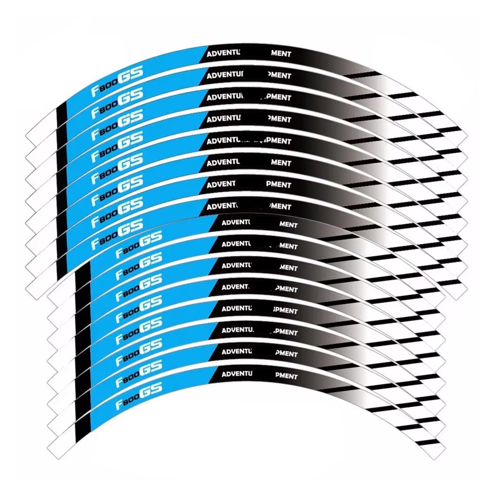Reflective Sticker for F800GS F800gs 21″17″ Motorcycle Wheel Stickers Reflective Hub Accessories Decals Rim Stripes Tape Waterproof