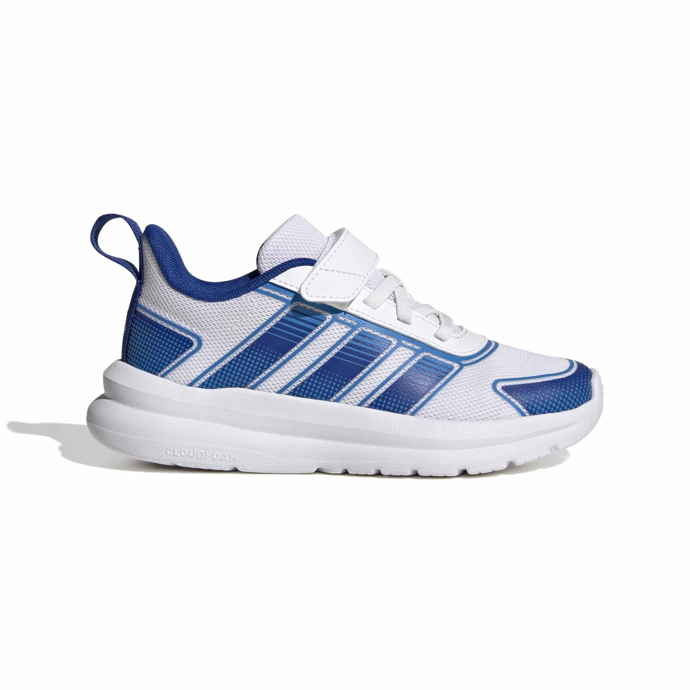 adidas Uniseks - dzieci Tensaur Run 4.0 Children Shoes, ftwr white/team royal blue/bright blue, 33 EU
