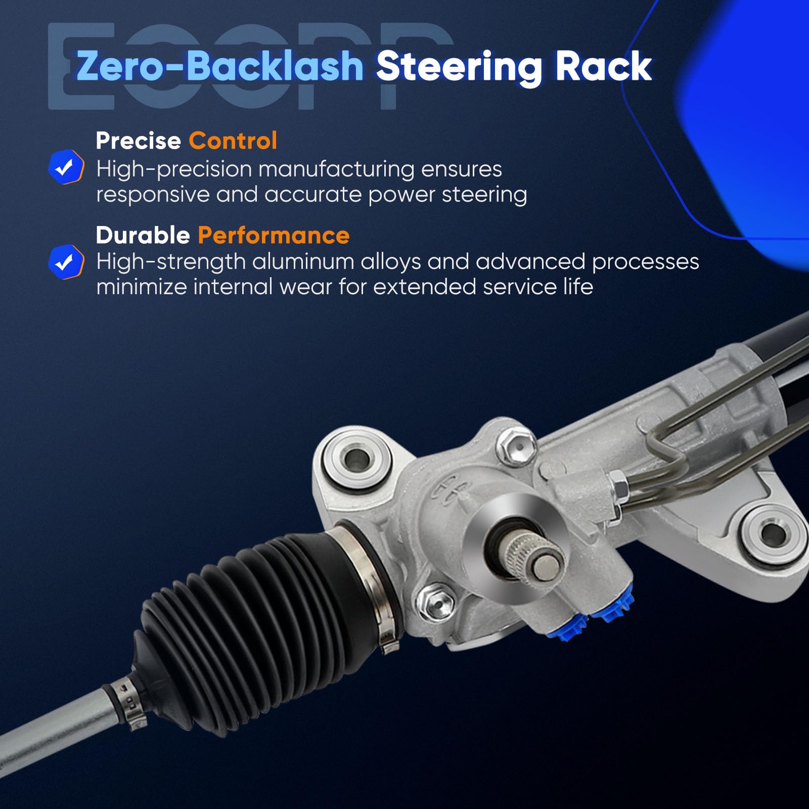 ECCPP Complete Power Steering Rack and Pinion Assembly For Honda