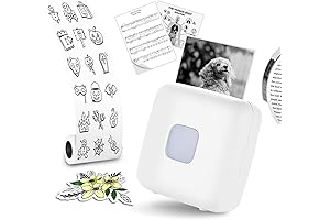 vretti Portable Thermal Mini Printer for Clear & Convenient Note-Taking