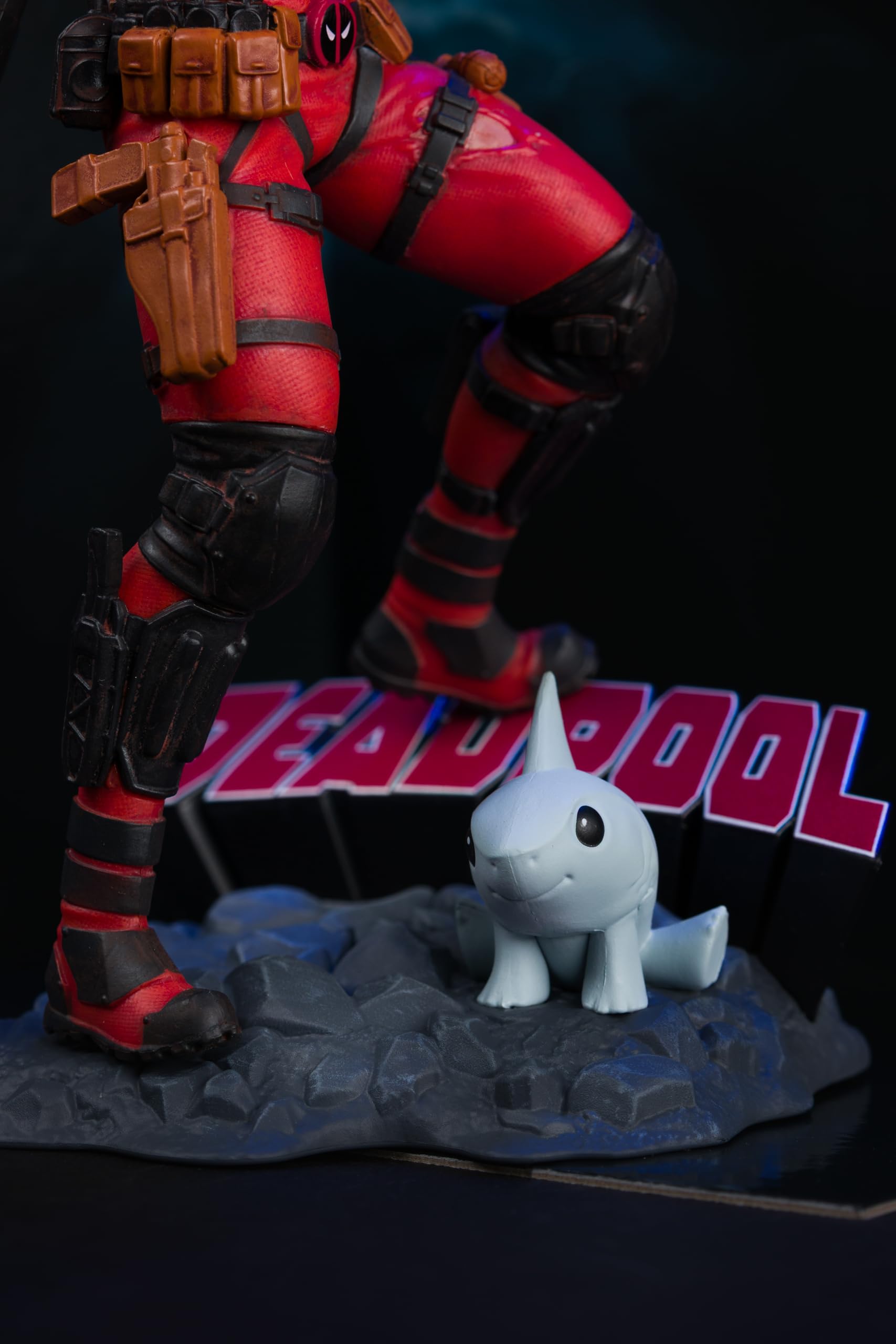 McFarlane Toys - Marvel Deadpool - Coleccionable a Escala 1:10 con Escena (Deadpool #1)