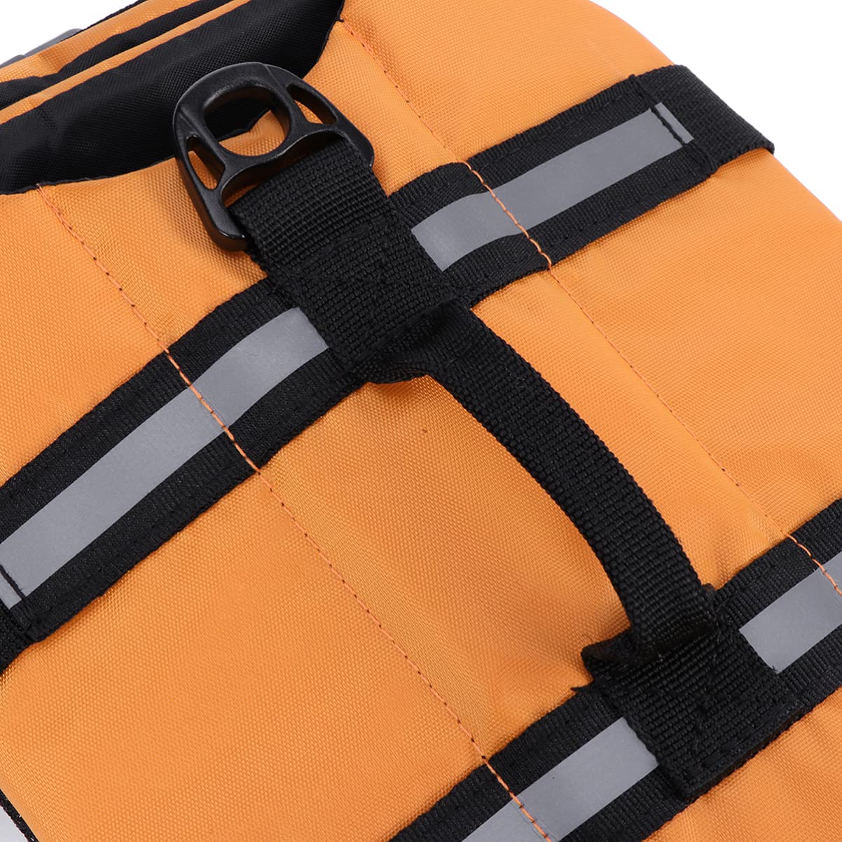 NOLITOY 2pcs Dog Handles Pet Life Vest Quick Release Buckles Bright Colors for Beach Pool