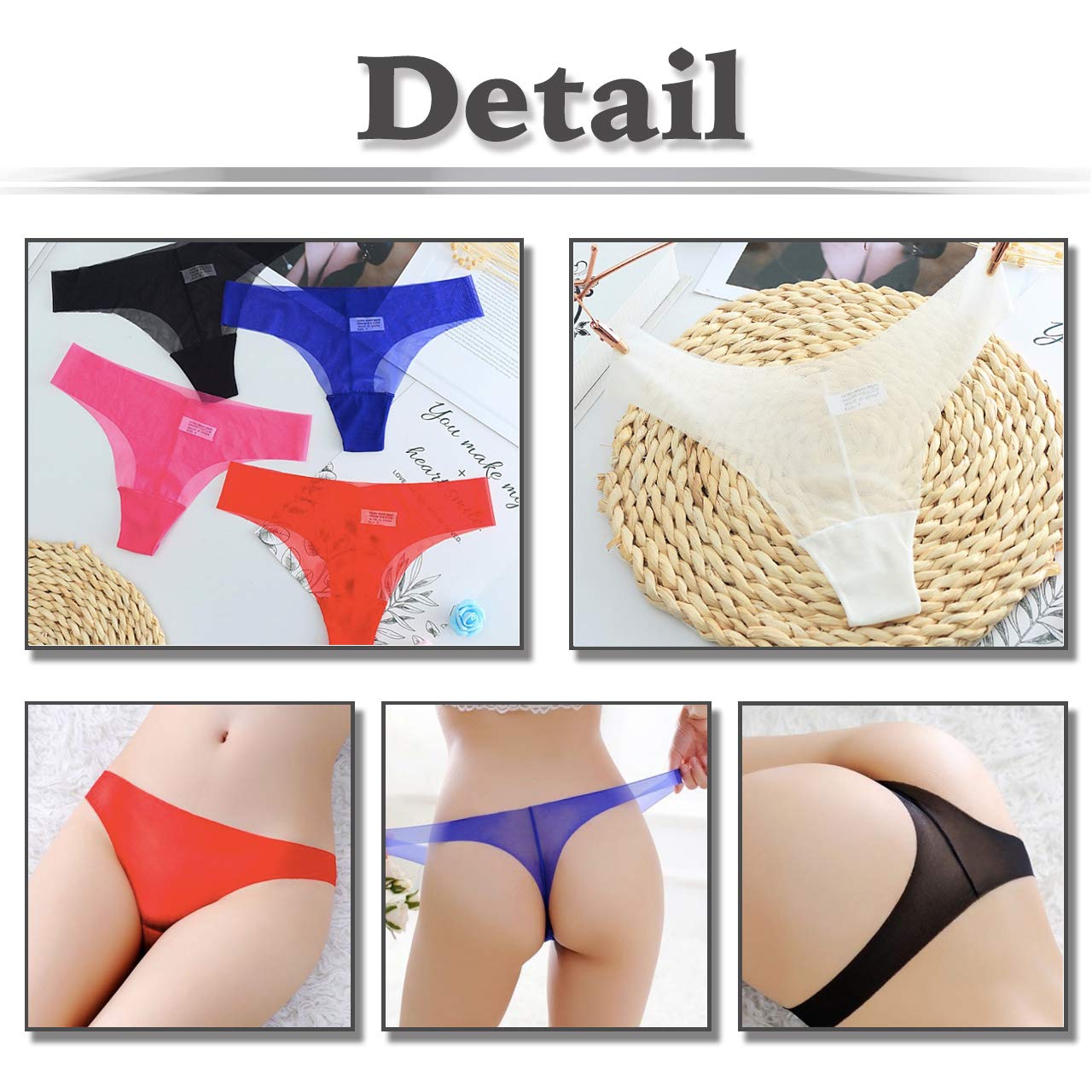 Amazon.co.jp: WHITE FANG(ホワイトファング) Tバック 下着 シームレス