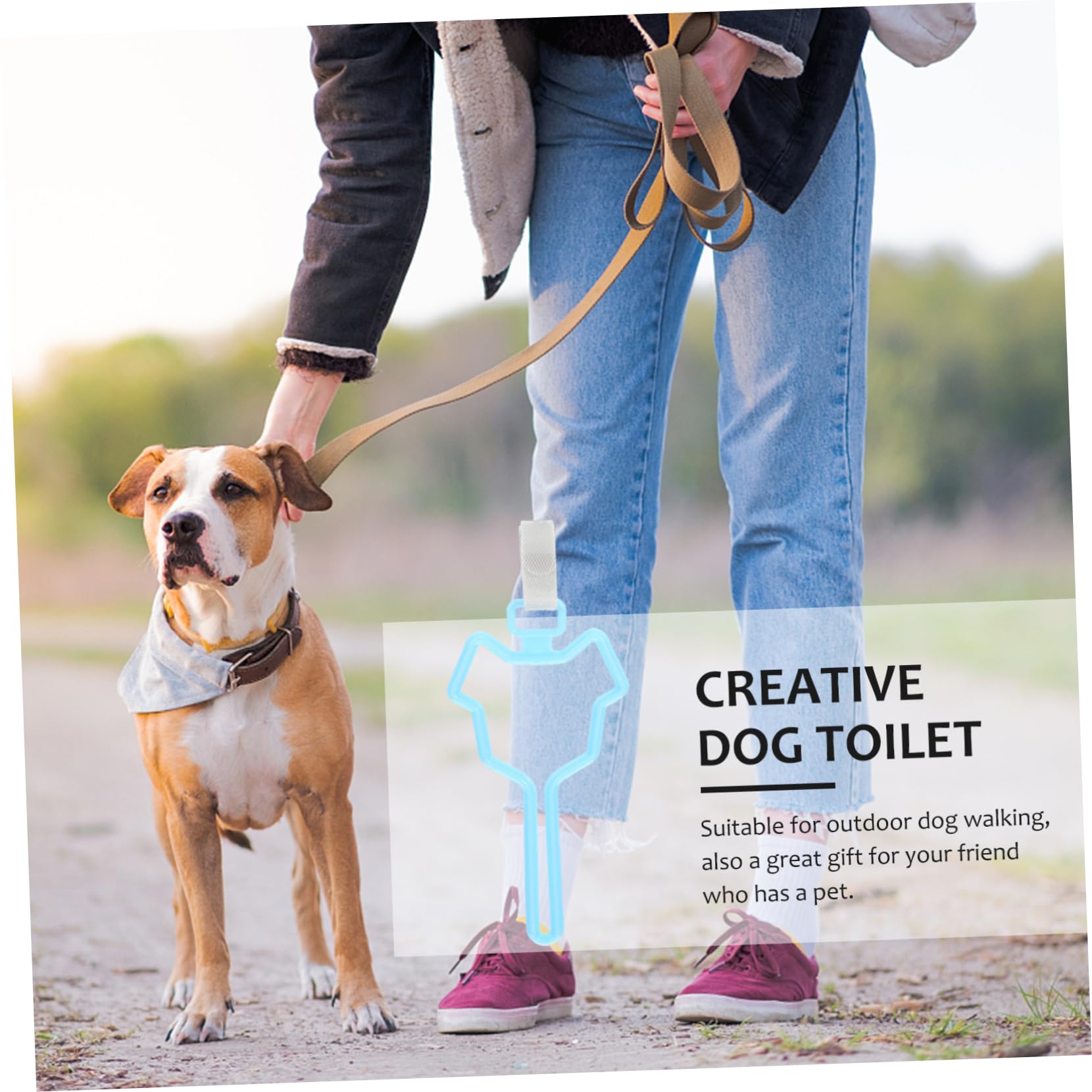 Clip pour Laisse de Chien Porte-poubelle à Déjections Canines 5 Pcs