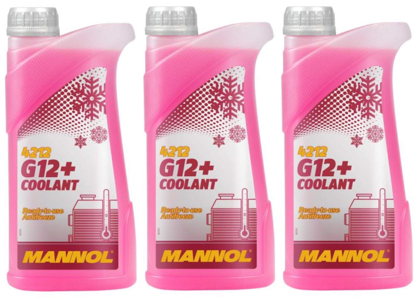 MANNOL G12+ Ready to Use Coolant Antifreeze, TL774D TL774F, 3 litres