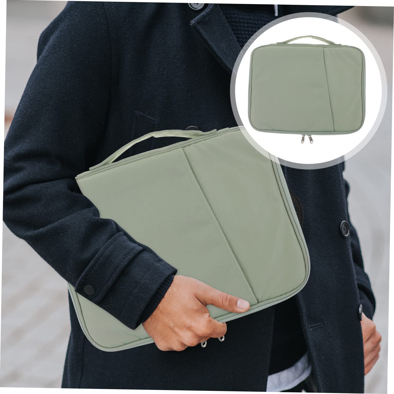 OSOLADY Portable Tablet Bag with Handle Lightweight Tablet Carrying Case for Stylish Storage for Students Professionals Travelers