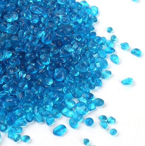 Miniatura 3 de Cristal reflectante de alto brillo, grava de cristal, piedras de cristal, piedras de cristal, cuentas de cristal para acuario y jardín, 0.118