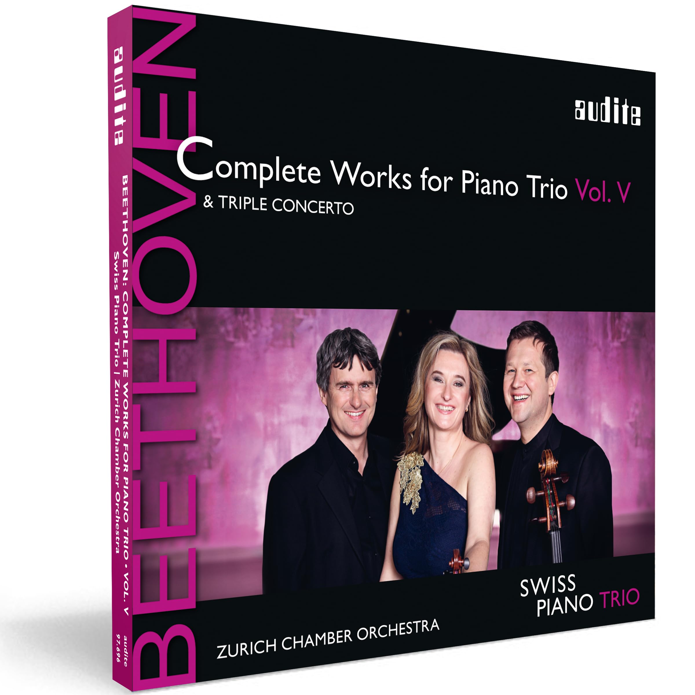 AUDITE97696 Swiss Piano Trio; Zurich Chamber Orchestra Beethoven: Complete Works