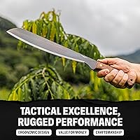 Vista 5 de Condor Tool & Knife Tactical Machete with Walnut Handle