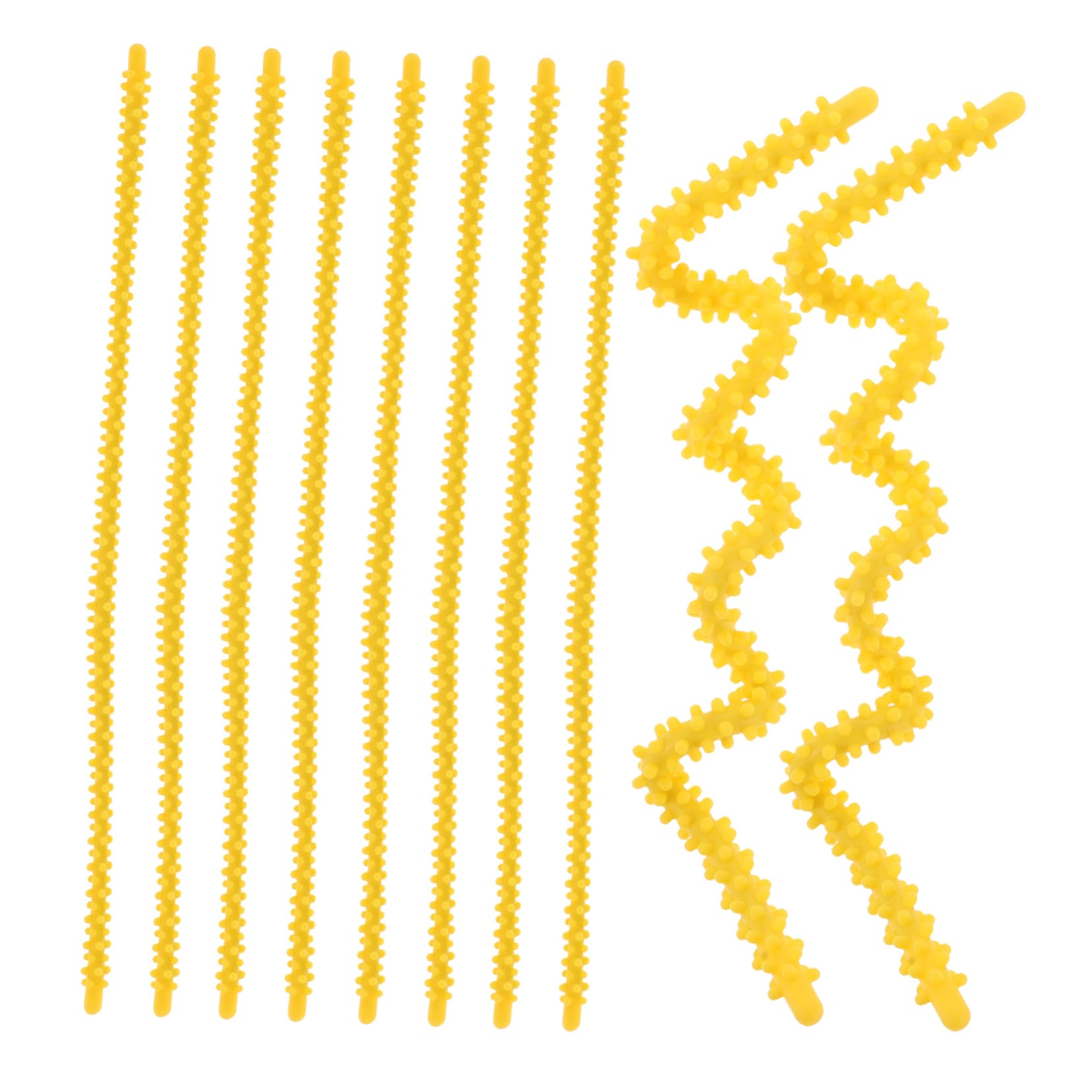 Beavorty Hair Curlers Perm Rods 10pcs Silicone Reusable Perm Rods for Curls Perfect for Home Travel