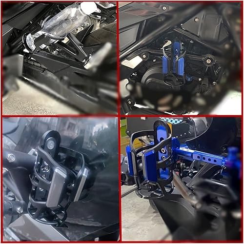 Soporte de taza para Suzuki Gladius SFV 400 650 para Gixxer 150 155 250 GN125 GN125F GN250 - Soporte para botella de agua, soporte para bebidas