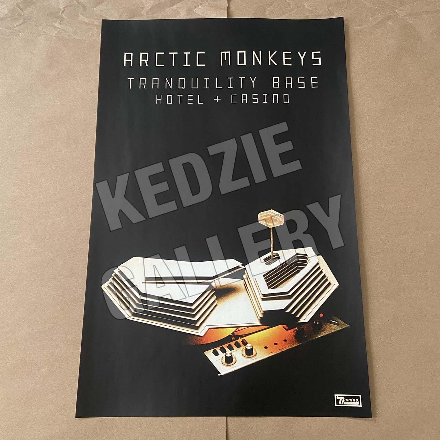 Arctic Monkeys 2018 Tranquility Base Hotel + Casino Promo Poster (Framed)