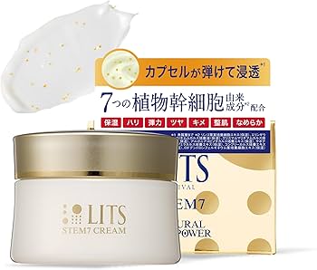 ☆新品3個 LITS STEM7 CREAM NATURAL CELLPOWER LITS REVIVAL STEM7 cream 50g-United States-Japan Online