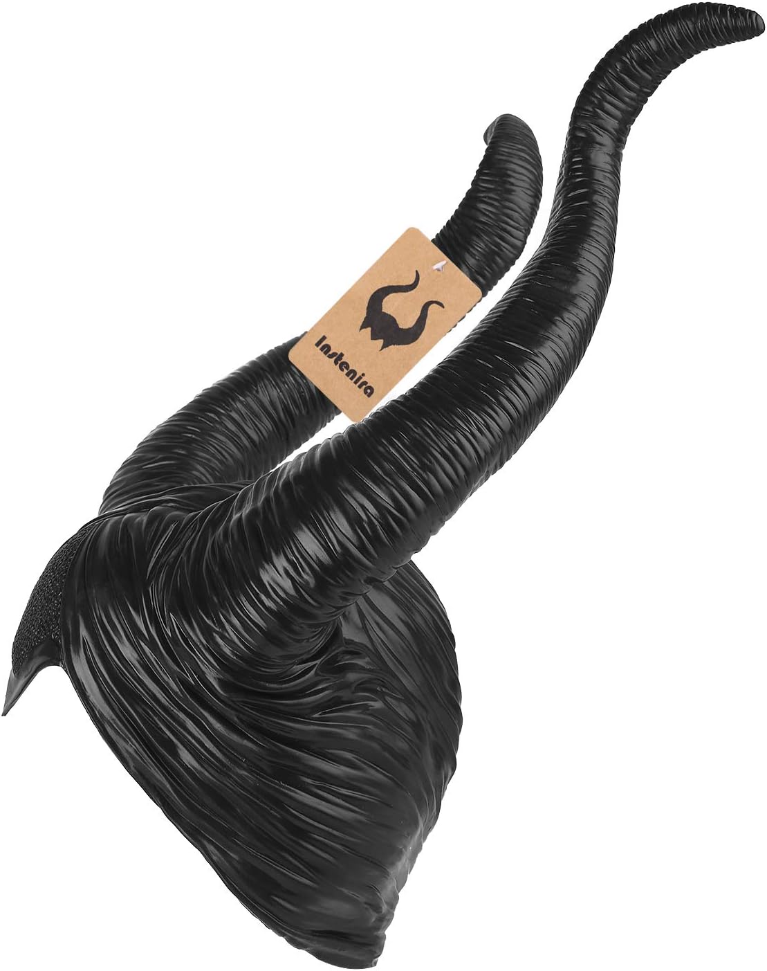 1x Maleficent Headpiece Costume Halloween Hat Maleficent Black Queen Horns - Image 2