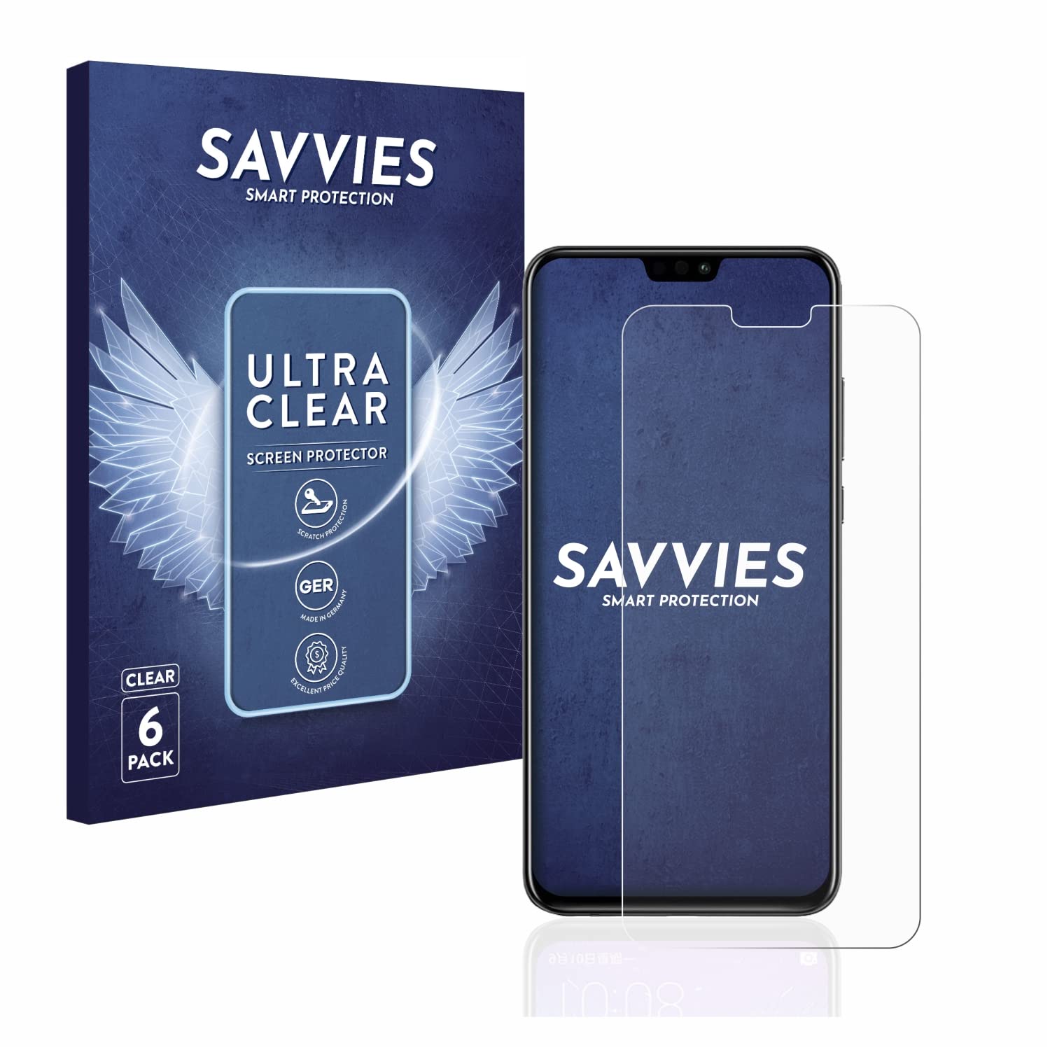 savvies 6 Pezzi Pellicola Protettiva per Ruopoem Kids Smartwatch