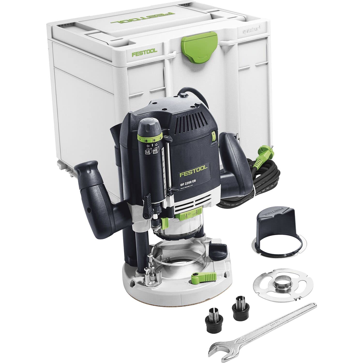 Festool Oberfräse OF 2200 EB-Plus, 2200 W, im Systainer