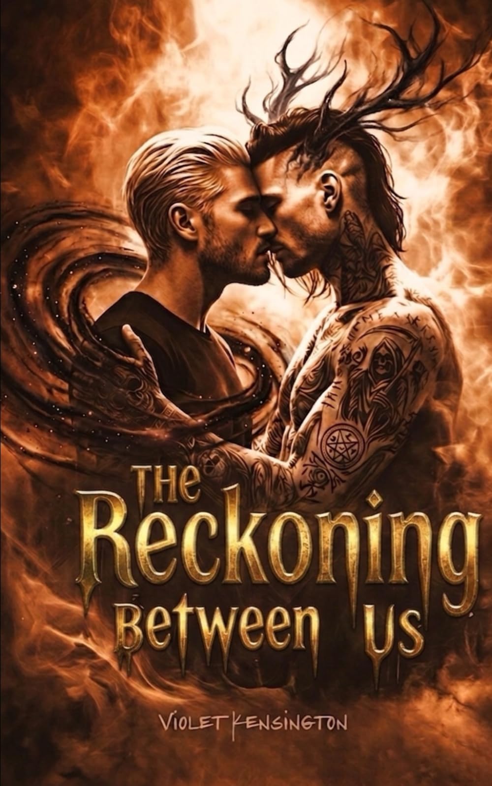 The Reckoning Between Us: A Dark M/M & M/F Romance (The Between Us Series)