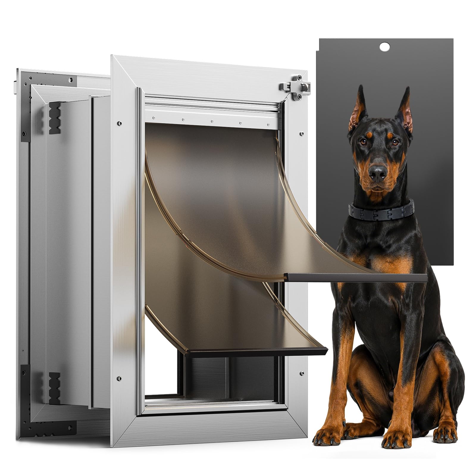 VOSOIR Heavy Duty Aluminum Wall Door
