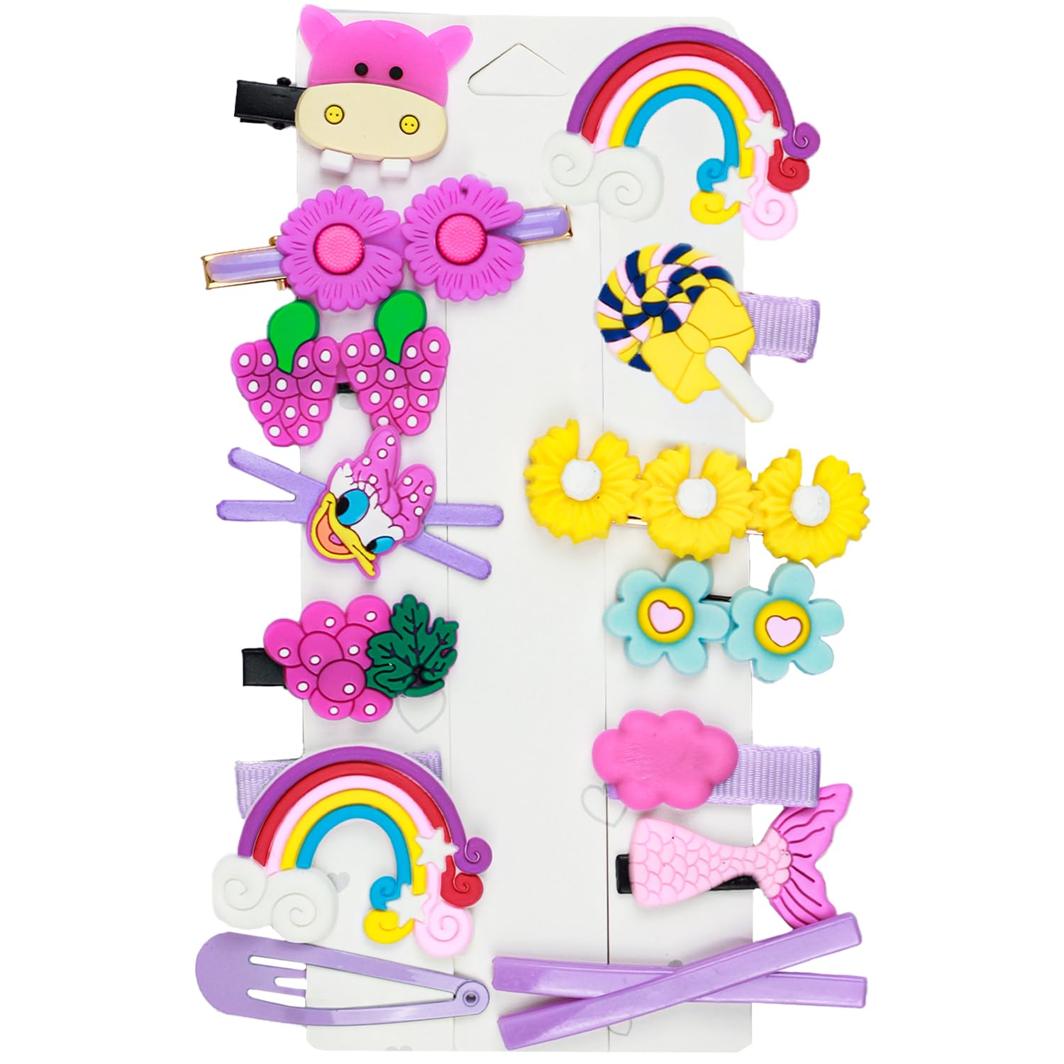 kapimo 14 pcs Mix Hair Clips Set for Girls Kids Fancy Cute Hair Accessories for Toddlers Teens (PURPLE) (B0CZS492J8) Amazon Price History, Amazon Price Tracker