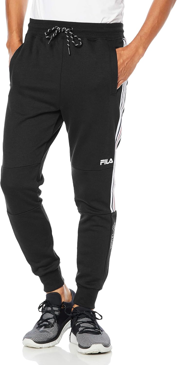 未使用】FILA GOLF メンズ 中綿 チェック ゴルフパンツ L ネイビー