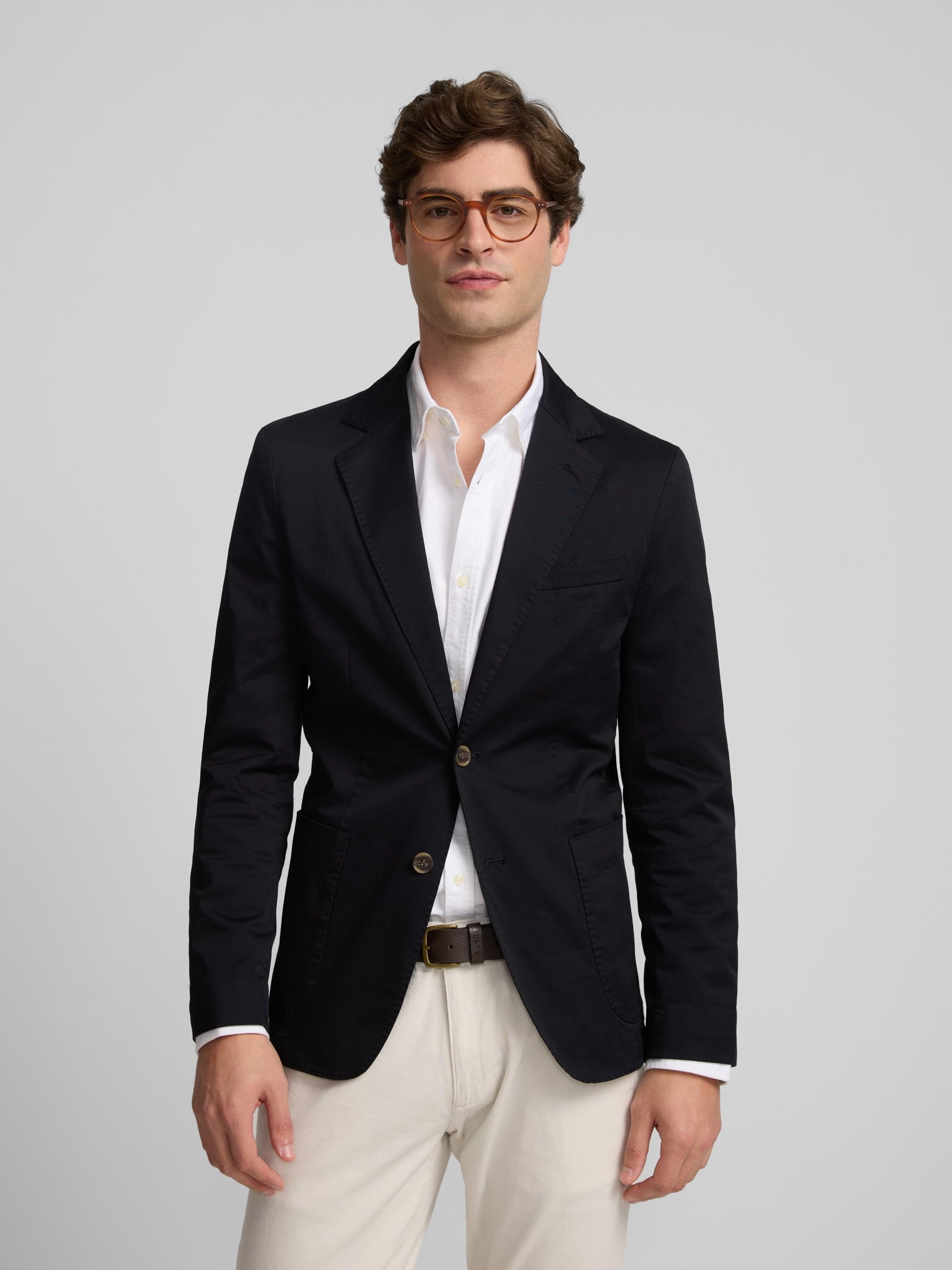 SILBON Americana Casual para Hombre
