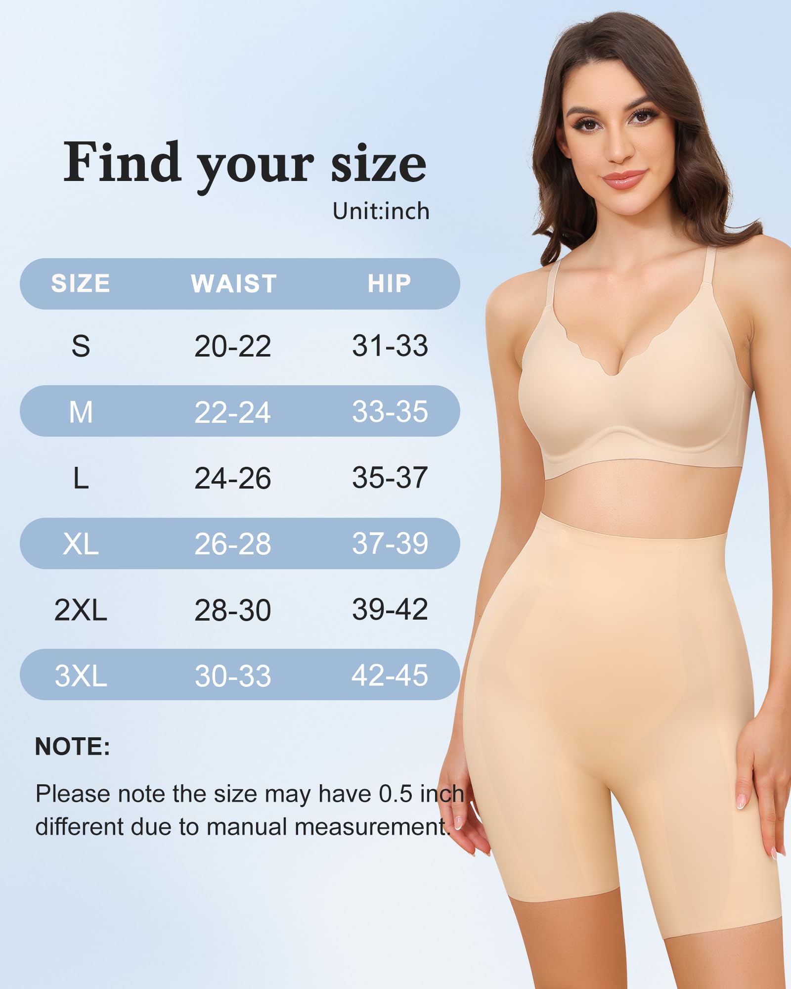 Levao Shapewear damskie majtki wyszczuplające brzuch, wysoka talia, bezszwowe spodnie gorsetowe z nogawkami, bielizna modelująca figurę, majtki po porodzie