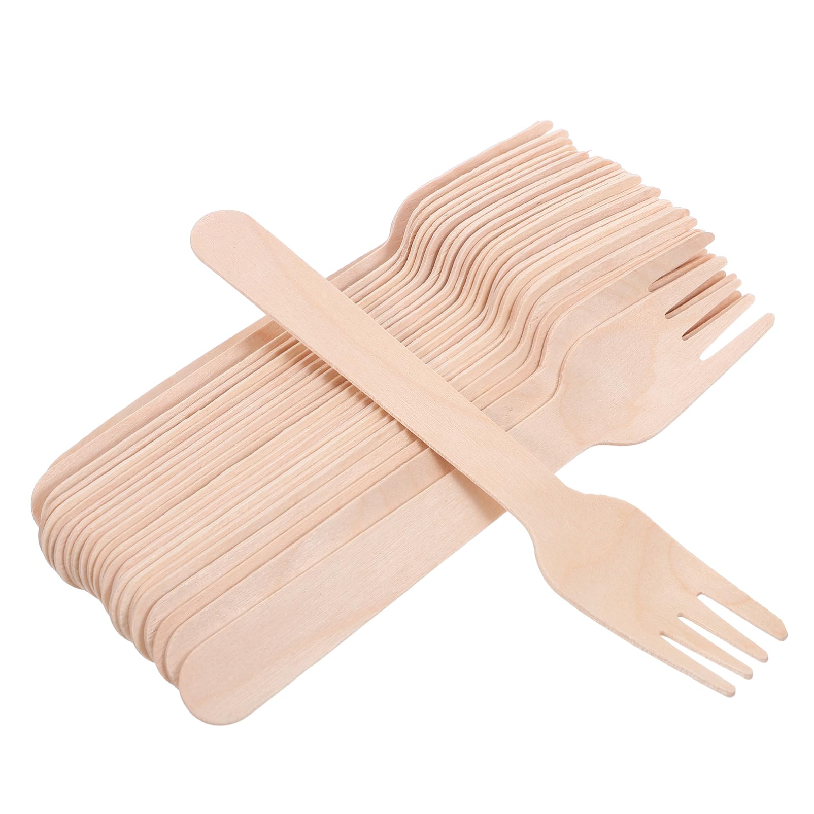 OKUMEYR 100pcs Fruit Salad Forks Elegant Party Utensils for Fruits Snacks and Appetizers Convenient One Tableware for Casual and Formal Occasions